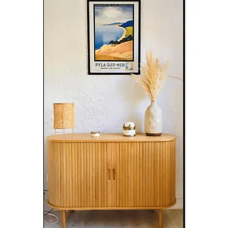 Charmante Maison Avec Climatisation Pour 4 Personnes Dom wakacyjny La Teste-de-Buch